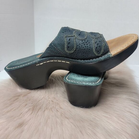 Ariat Floral Slide Sandals Black Style 22301 Womens Slip On Shoes Size 9.5 B - Picture 5 of 9